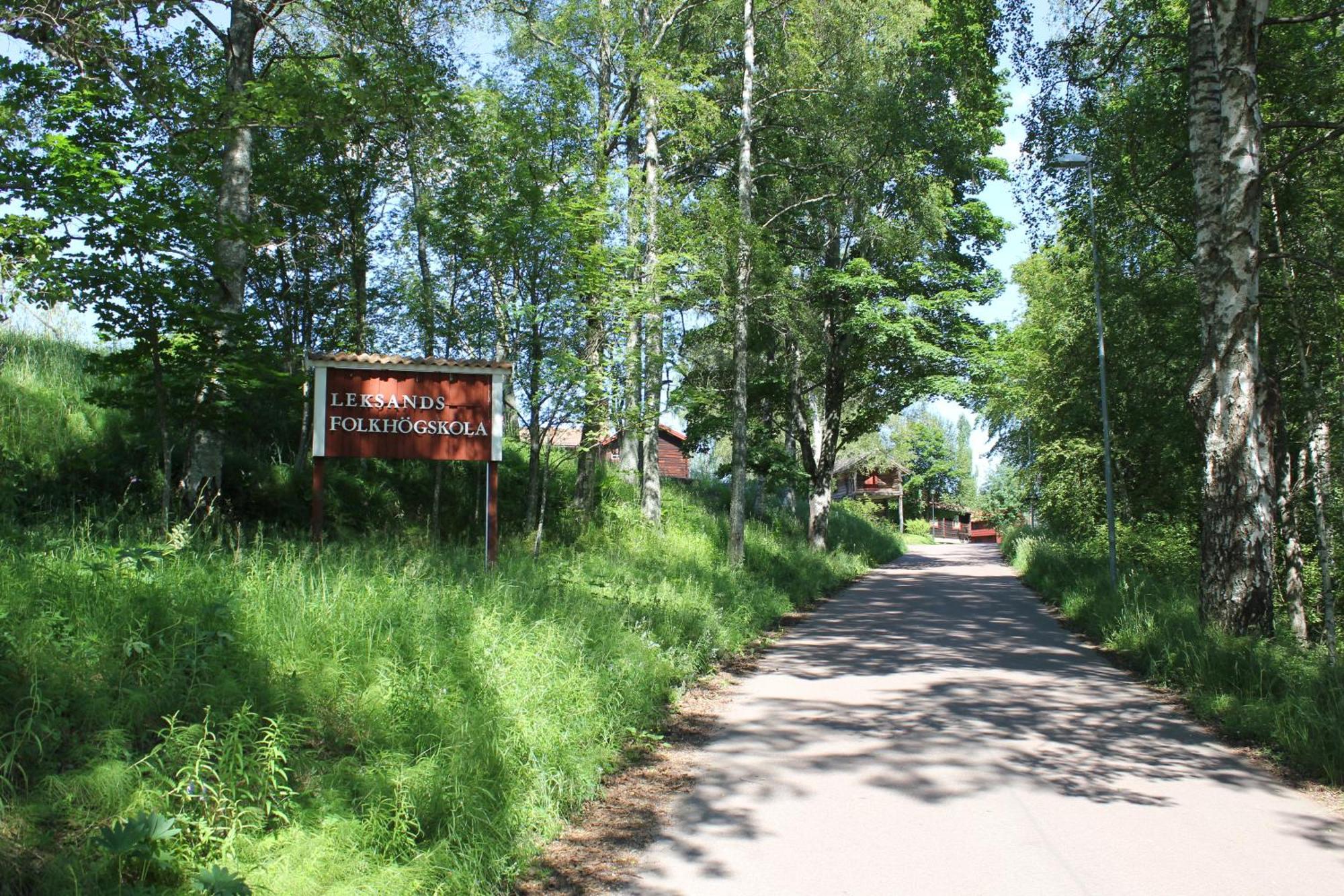 Leksands Folkhoegskola Hostel Exterior photo